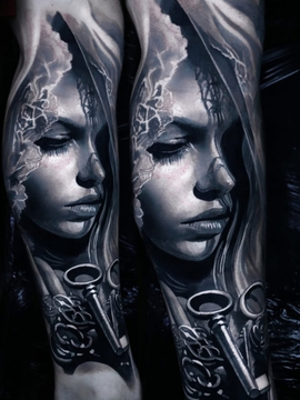 Religious Tattoo Wales | Straight Lines Tattoo