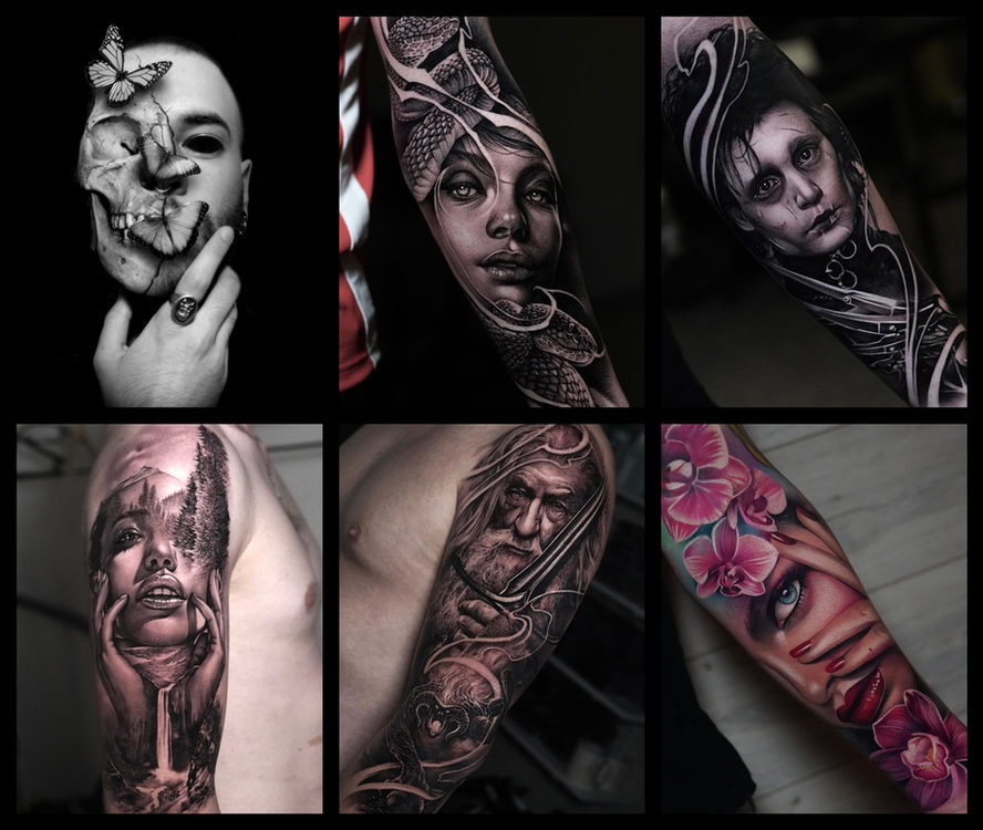 Giacomo, Straight Lines Tattoo