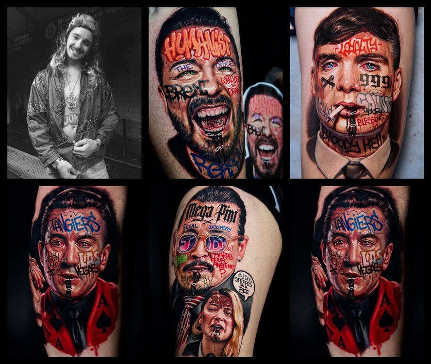 Mashkow, Straight Lines Tattoo