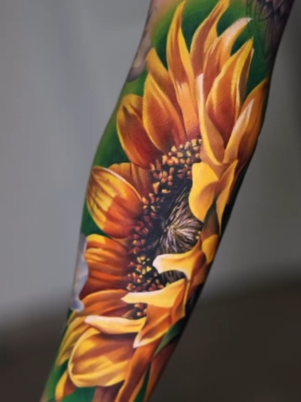 Sunflower Tattoo Ideas